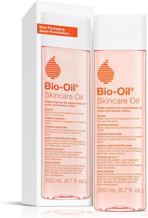 Bio-Oil Skincare Oil, 6.7 Ounce, Body Oil for Scars and Stretchmarks, Hydrates Skin, Non-Greasy